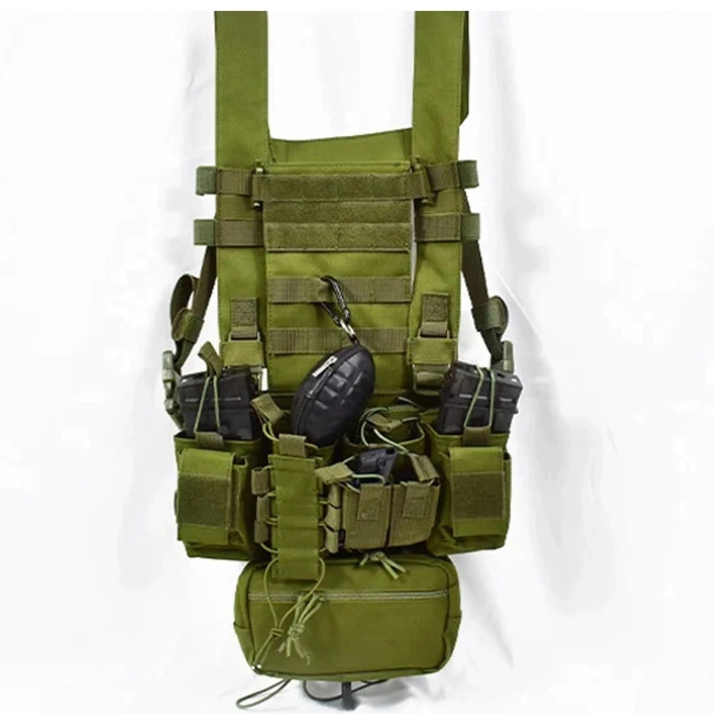 Kamizelka taktyczna Extralink Military MIL-1122 z systemem MOLLE, do ASG