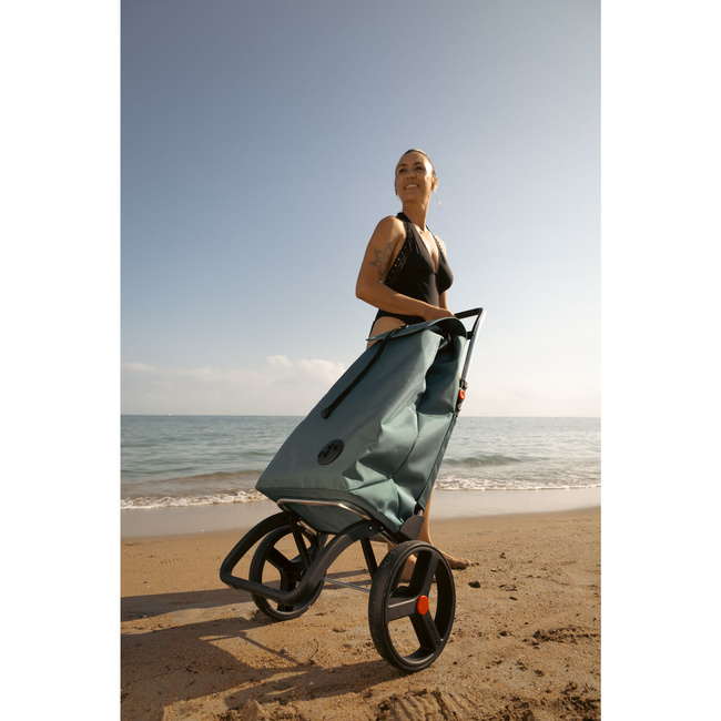 Wózek na zakupy I-Max Mf 2Lrsg Zieleń Morska - Rolser