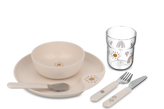 Szklanka Dziecięca Ze Słomką Mio 250Ml Little Farm - Mepal