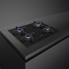 Smeg - Płyta gazowa, 60 cm, Selezione, PV264B SELEZIONE - czarny