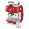 Smeg - Ekspres do kawy Egf03Rdeu 50's Style