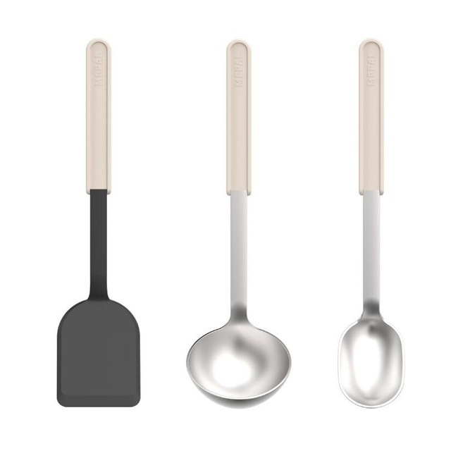Naczynia do gotowania 3 elementy Chef It Chalk - Mepal
