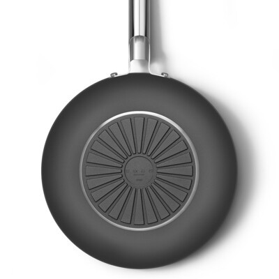 Smeg - Wok o średnicy 30 cm WOF3002BLM - czarny