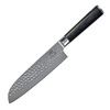 Shiori - 3-Set Kuri Murō + Santoku + Sifu - zestaw trzech noży ze stali Damasceńskiej
