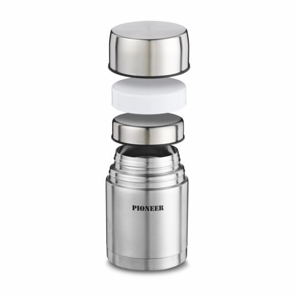 Termos obiadowy Pioneer 1 litr czarny - Grunwerg