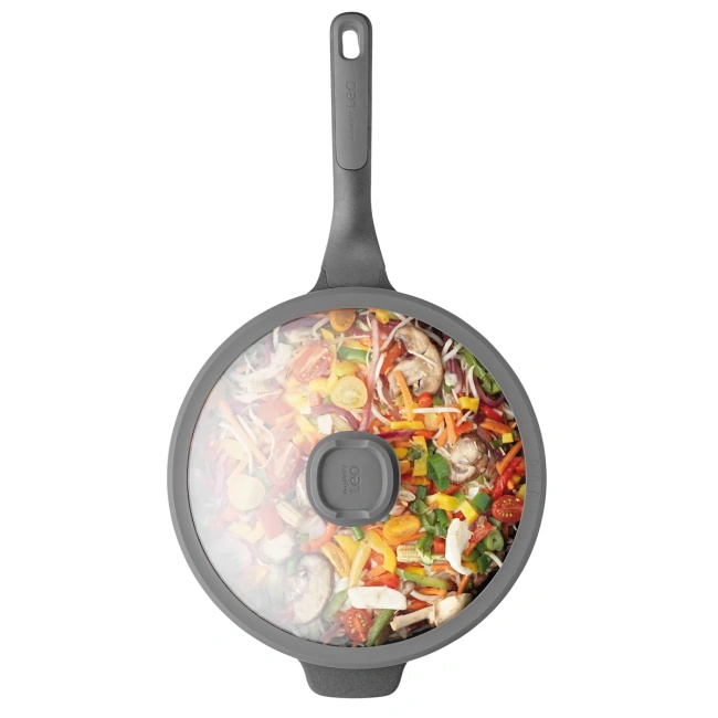Patelnia wok non-stick z pokrywą stone+ 28 cm, 4,4 l - Berghoff