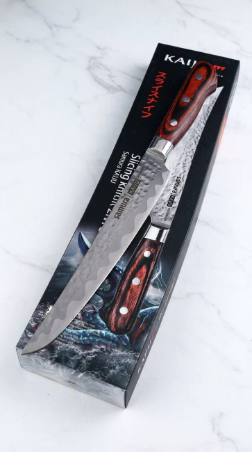 Samura Kaiju Nóż Kuchenny Slicing Tanto 24 cm z bolsterem