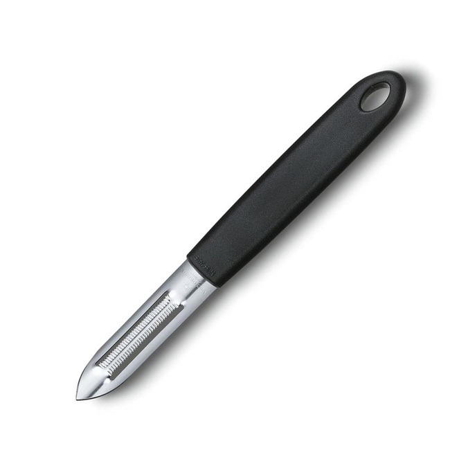 Obieraczka do pomidorów i kiwi Victorinox 7.6077, ząbkowana, czarna