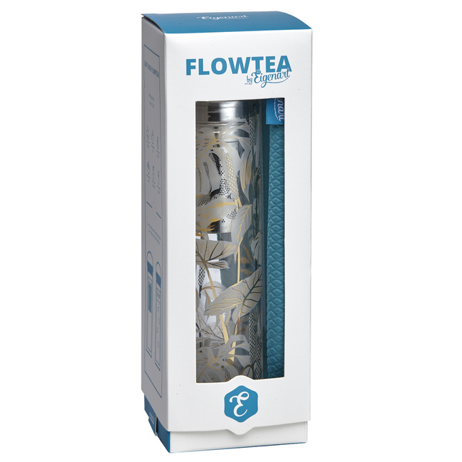 Butelka Z Podwójną Ścianką I Zaparzaczem Flowtea 350-400ml Tropic Summer 50021 - Eigenart