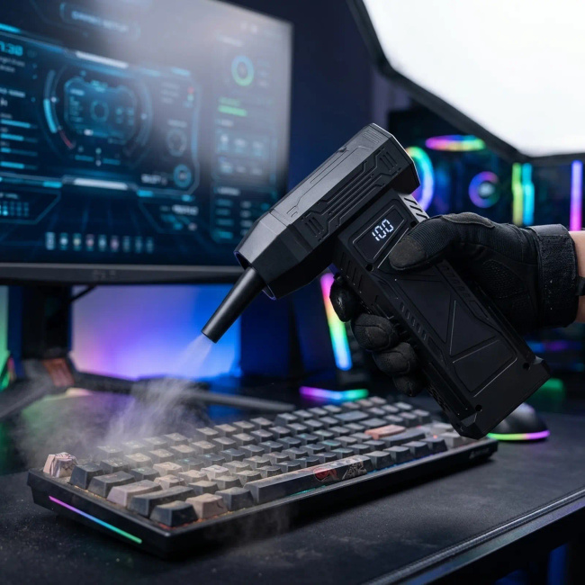 EXTRALINK Turbo Jet Fan wielofunkcyjna przenośna dmuchawa USB do chłodzenia