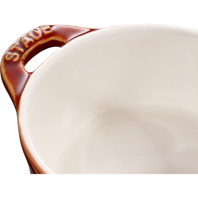 Mini cocotte Okrągły 200 ml, Kasztanowy - Staub