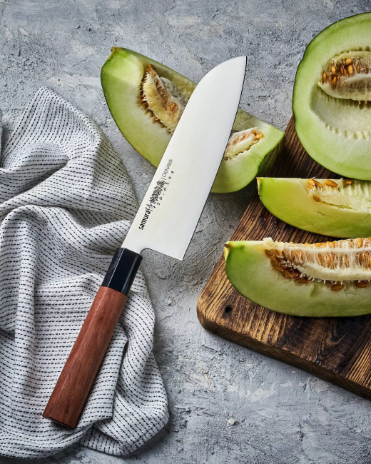 Samura Okinawa Nóż Santoku 17.5 Cm