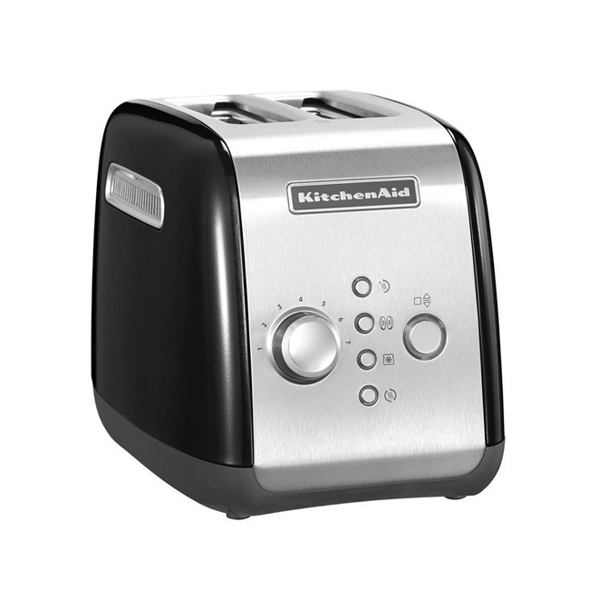 Toster KitchenAid na 2 kromki z automatycznym opuszczaniem 5KMT221EOB, czarny