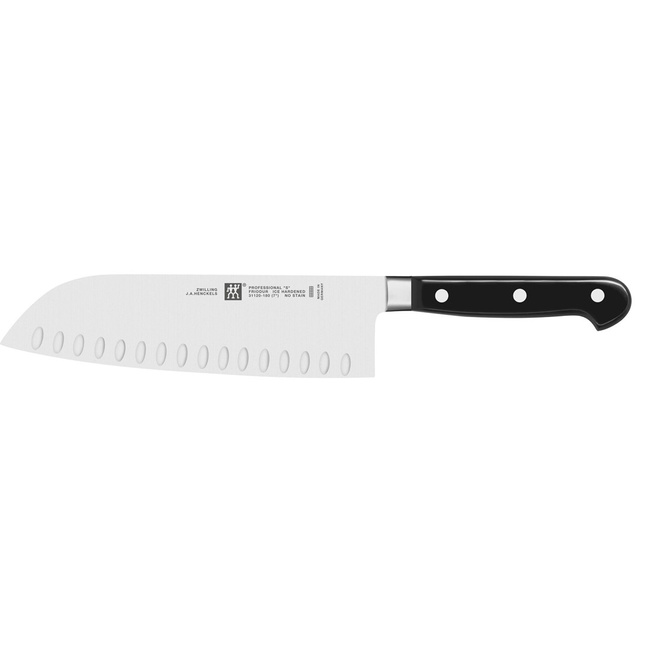 Professional S Nóż Santoku z Rowkami 18 cm - Zwilling