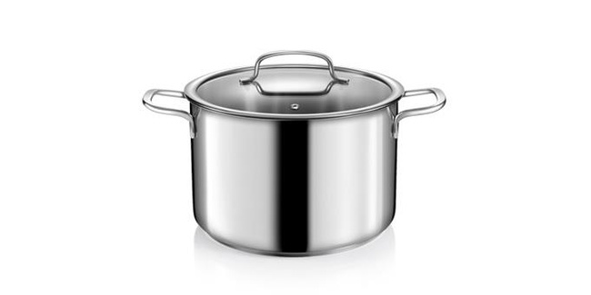 Garnek z pokrywką Optima ø 24 cm, 7,0 l - Tescoma