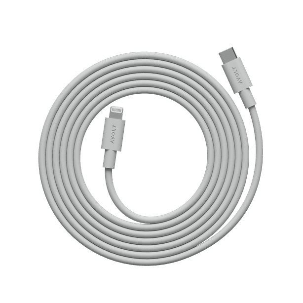 Kabel 1 Usb C Do Ładowania Lightning (Mfi), 2 M - Szary - Avolt