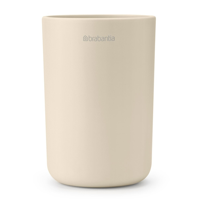 Kubek na szczoteczki do zębów Brabantia ReNew, Soft Beige