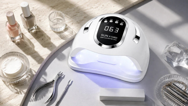 Extralink Stay Beauty X5 Max UV Led | Lampa Led UV do paznokci | 80w, do hybryd