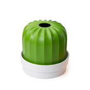 Pojemnik na papier Cactiss biało-zielony 10276-wh-gn