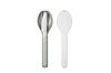 Zestaw 3-szt. sztućców Ellipse nordic sage - Mepal