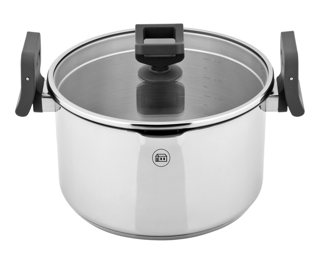 Garnek z pokrywą 24 cm 5 l Lift&Pour - Carl Schmidt Sohn