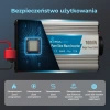 Przetwornica napięcia Extralink OPIP-1000W, czysty sinus, 12 V na 230 V, 1000 W
