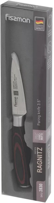 Nóż do warzyw i owoców Fissman Ragnitz 9 cm, stal X50CrMoV15, drewno pakka