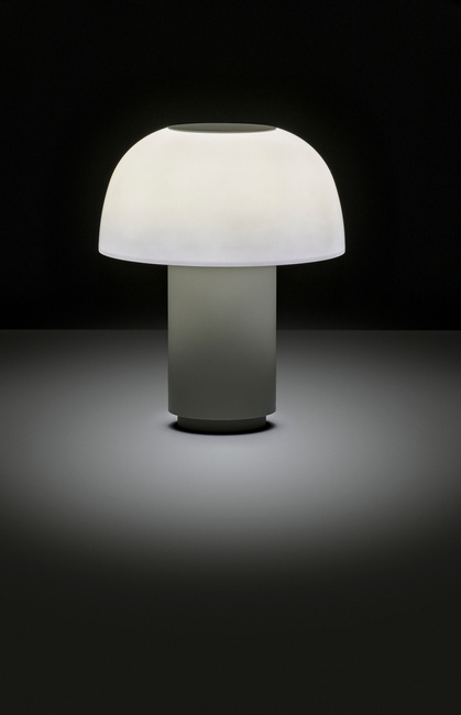 Lampa bezprzewodowa Zone Denmark Harvest Moon 22 cm, szara