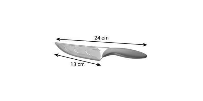 Nóż kuchenny Move 13 cm, z ochronnym etui - Tescoma