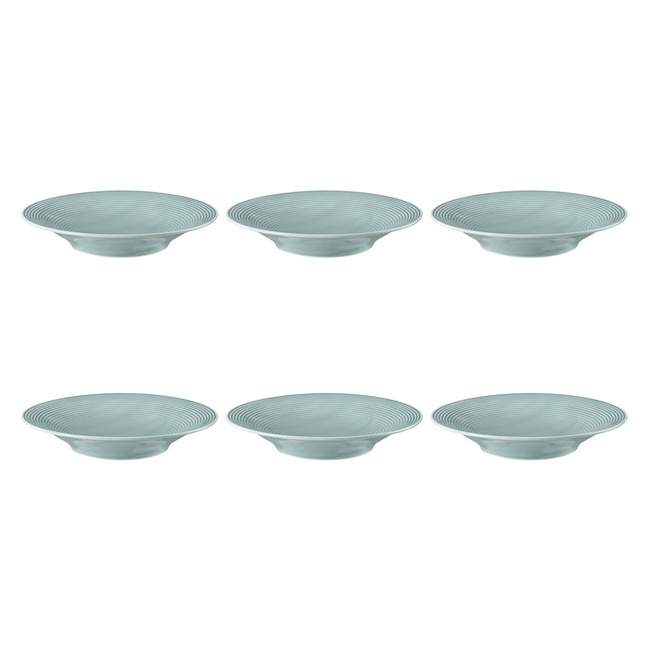 Seltmann Beat Color Glaze Zestaw 6 Talerzy Do Zupy 22.5 Cm