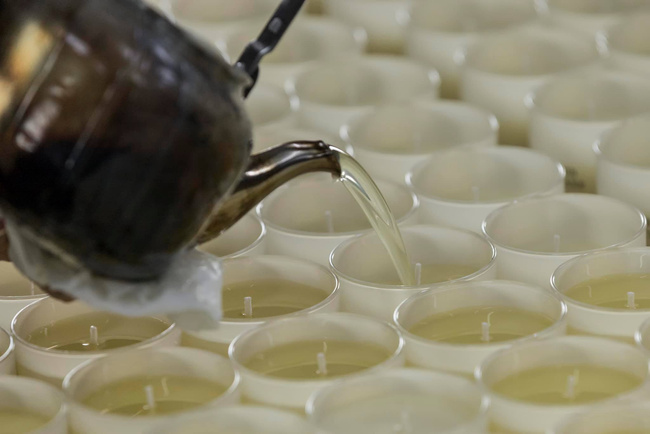 Świeca premium 230gr. Velvet wood - Cereria Molla