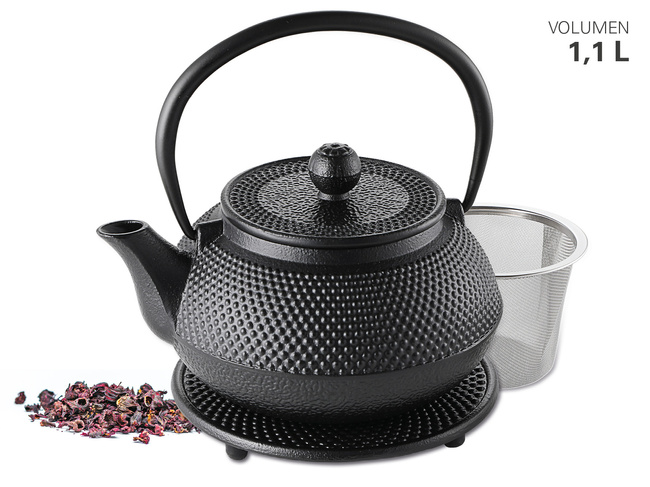 Czajniczek żeliwny 1,1 l tank - Weis