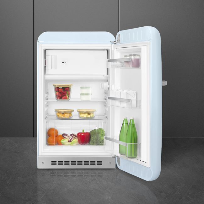 Smeg - Chłodziarko-zamrażarka FAB10RPB6 50'S STYLE - pastelowy błękit