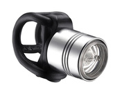 Lampka przednia LEZYNE LED FEMTO DRIVE 15 lumenów, srebrna (NEW)