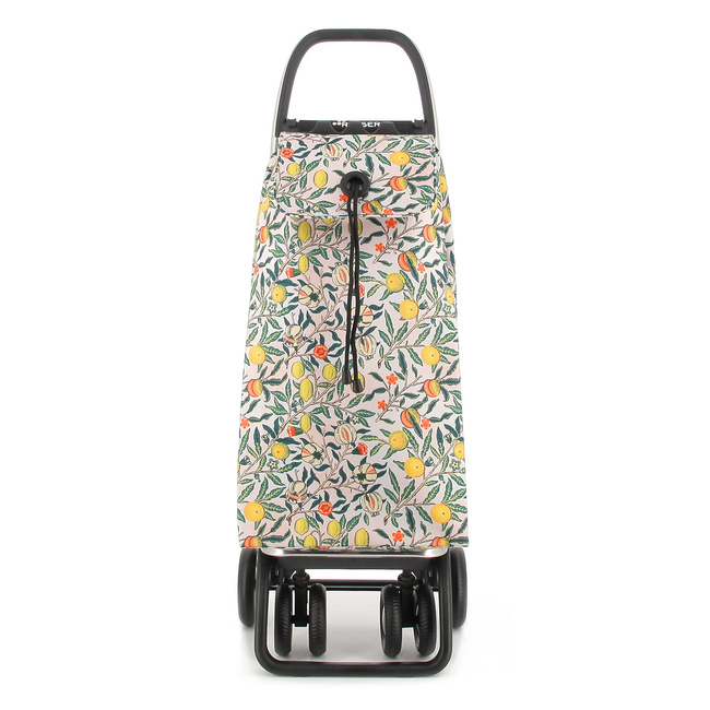 Wózek na zakupy Rolser I-Max William Morris 4L Tour Pomegranate, 4 koła, torba 43 l