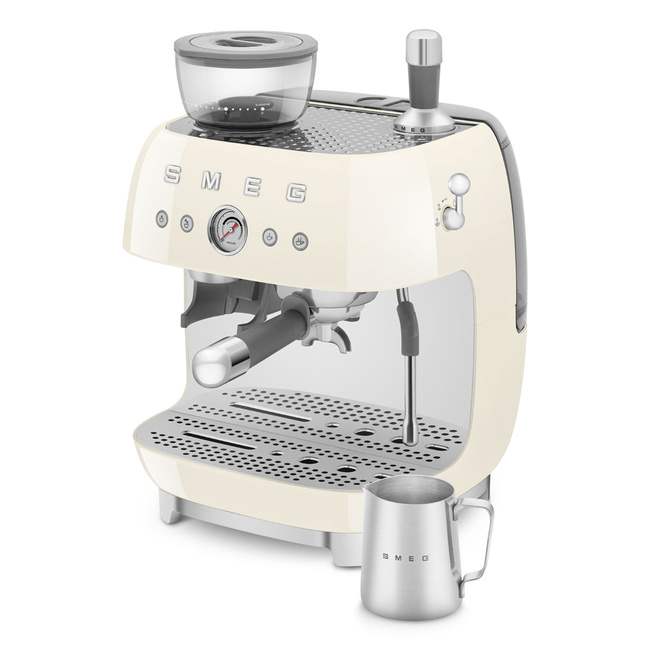 Smeg - Ekspres do kawy 50's Style Egf03creu Kremowy