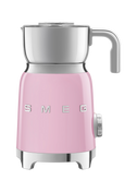 Smeg - Spieniacz do mleka, pastelowy róż 50's Style Mff11Pkeu Pastelowy róż