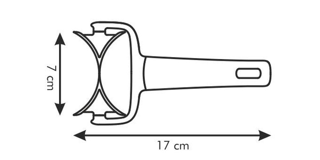 Wykrawacz kółek Delícia, 7 cm - Tescoma