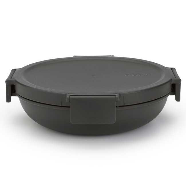 Miska na lunch Brabantia Make & Take 1 l, szczelna, Dark Grey