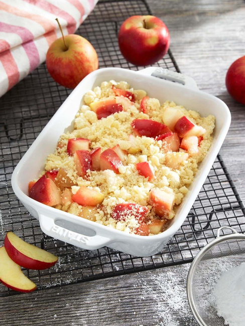 Staub Cooking Prostokątny półmisek ceramiczny 2.4 ltr, biały