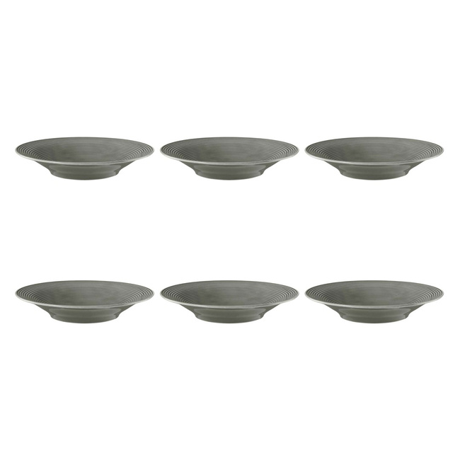 Seltmann Beat Color Glaze Zestaw 6 Talerzy Do Zupy 22.5 Cm