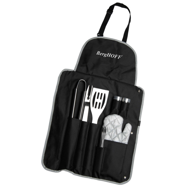 Zestaw do grillowania w fartuchu cubo 9 el - Berghoff