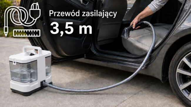 Extralink Home | Odkurzacz piorący 3w1 | Do odkurzania prania płukania | R-705