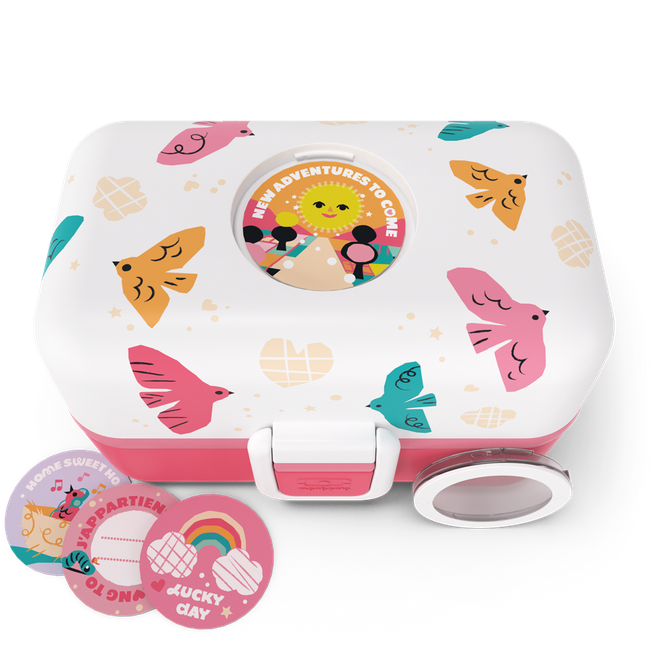 Lunchbox Dziecięcy Tresor Graphic Birds - Monbento