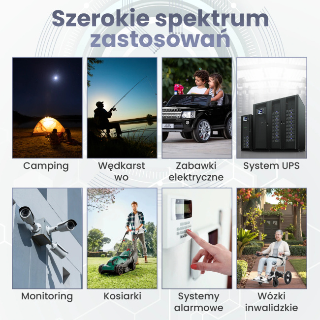 Extralink Agm 12V 9Ah | Akumulator | bezobsługowy