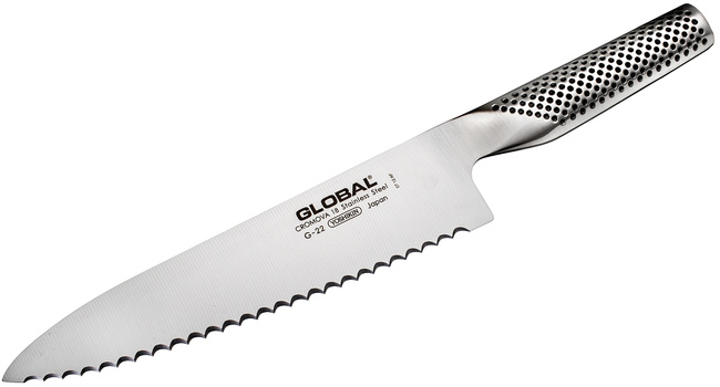 Nóż Do Pieczywa Global G-22, Stal Nierdzewna, 20cm