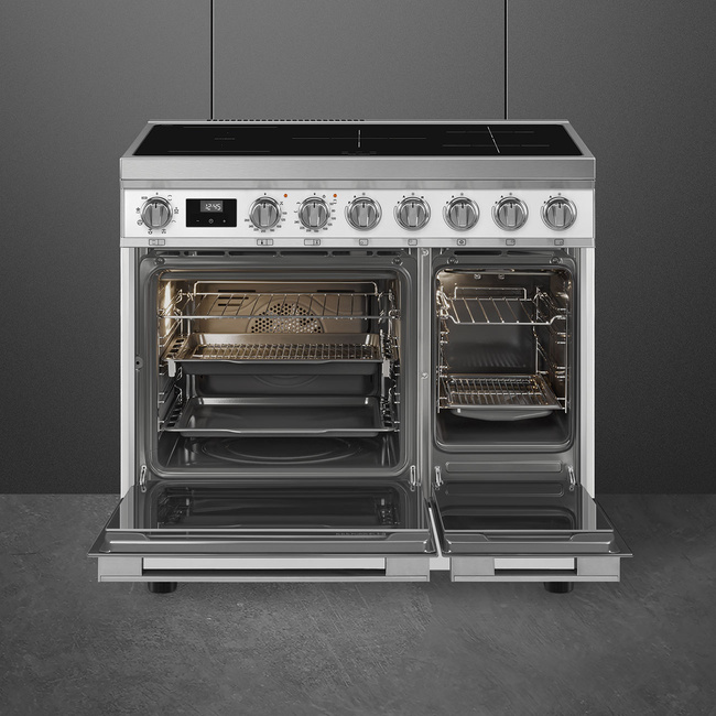 Smeg - Kuchnia wolnostojąca Portofino Cpf92Imwh Biały