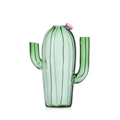 Szklane dzbanki Green Cactus Pink Flower - Ichendorf Milano