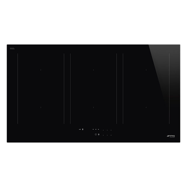 Smeg - Płyta Kuchenna Universal Sim3964D Czarne Szkło