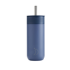 kubki termiczne z słomką 500 ml granatowe - Chilly's Bottles